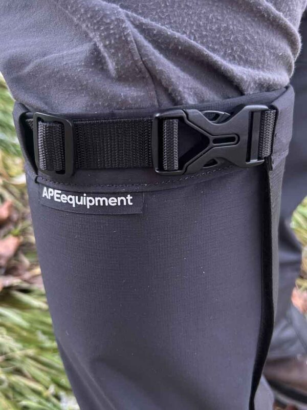 close-up-buckle-ape-equipment-gaiters